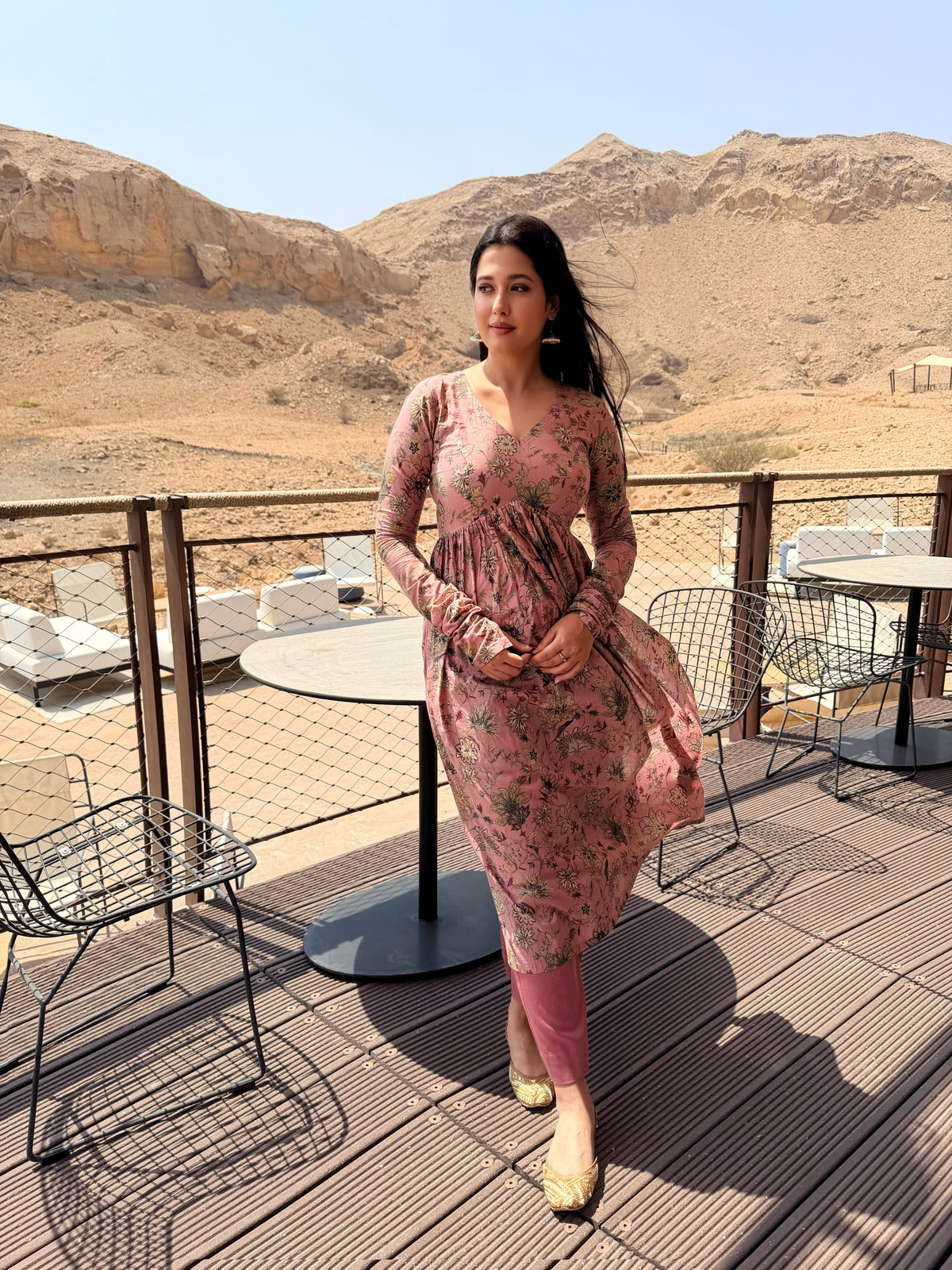 rose-rang-kurti